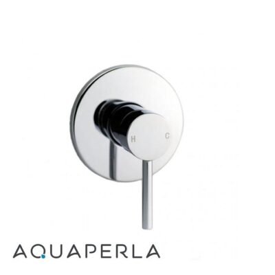 Echo Round Chrome Shower/Bath Wall Mixer