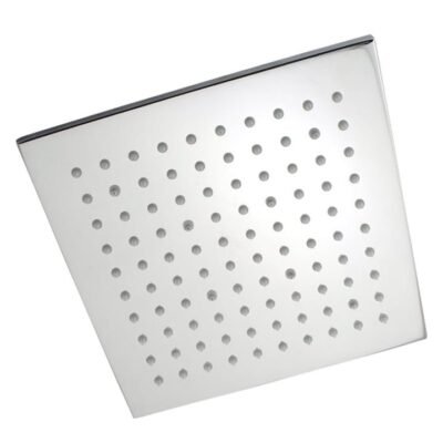 Square Chrome Brass Rainfall Shower Head 300mm
