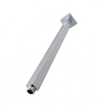 Blaze Square Chrome Ceiling Shower Arm 400mm