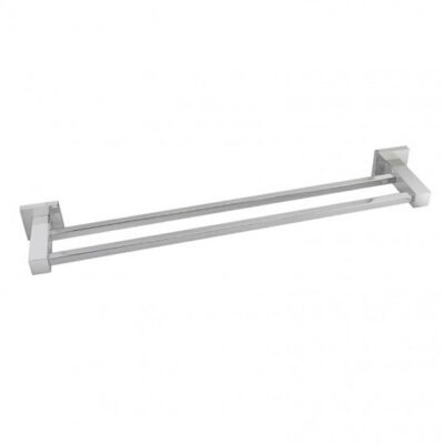 Blaze Double Towel Rail 600mm Chrome