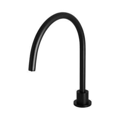 Round Brass Swivel Hob Spout