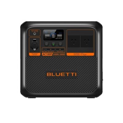 BLUETTI AC180P Solar Portable Power Station | 1,800W 1,440Wh, AC180P| 1800W，1440Wh，Power Station
