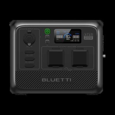 BLUETTI AC60 Portable Power Station | 600W 403Wh, AC60 | 600W, 403Wh Power Station