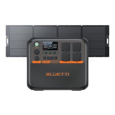 BLUETTI AC200P L Portable Power Station | 2,400W 2,304Wh, AC200P L+350W Solar | 2,400W, 2,304Wh, 350W Solar Kit