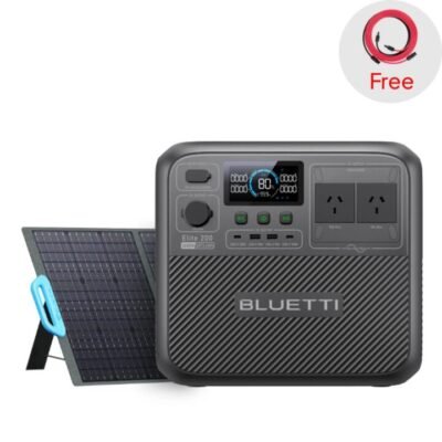 BLUETTI Elite 200 V2+PV200 | Solar Generator Kit